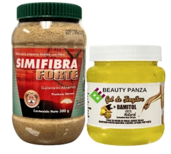 Forte Fibra SIMI Natural Powder Fiber 300g and Gingel Gel 250g Ginger Gel 250g