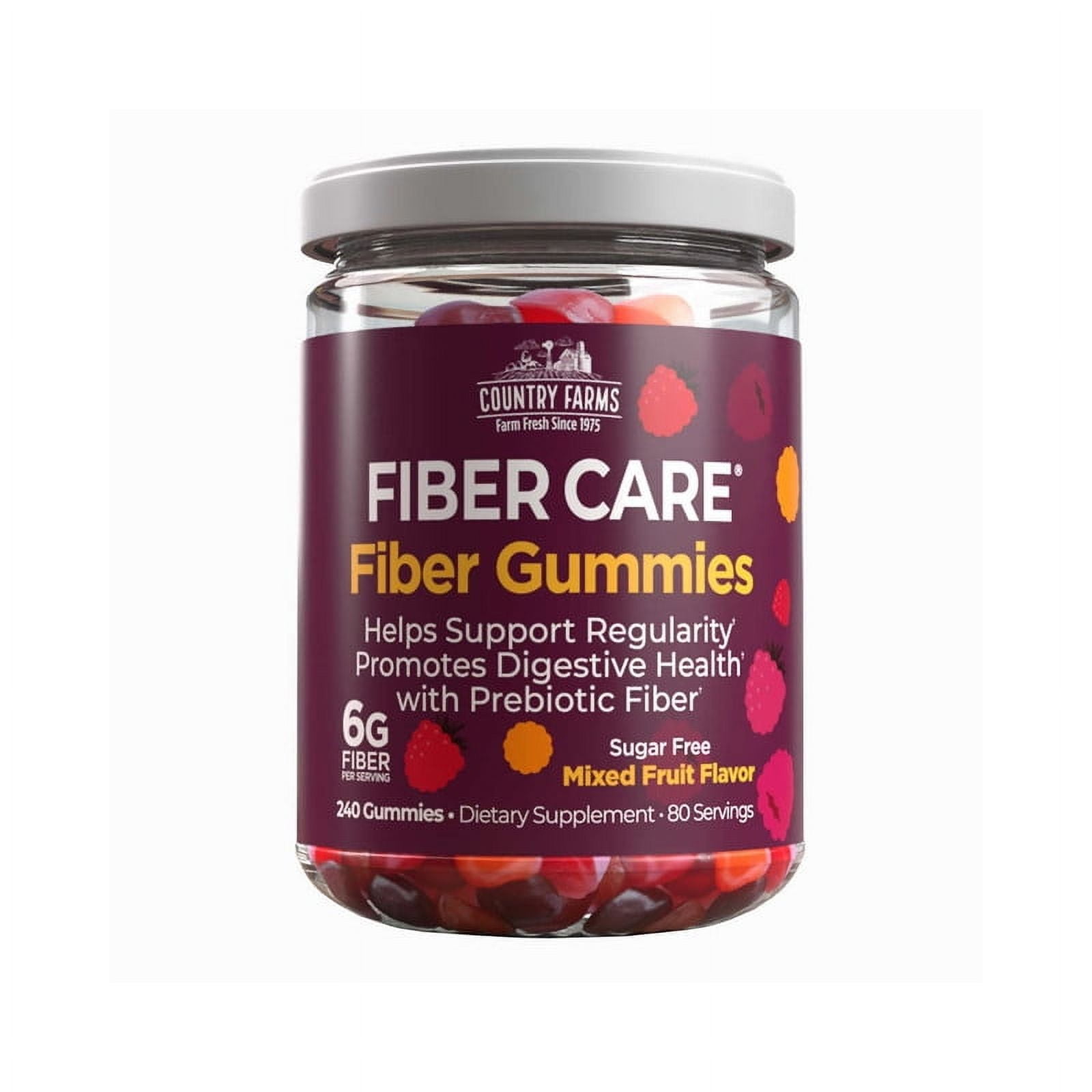 Fiber Care Sugar Free Fiber Care Gummies 6 mg - 240 Gummies - AmerikaSepetim
