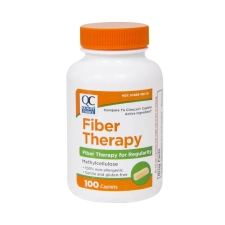 "6 Packs Quality Choice Fiber Therapy Methylcellulose 500mg 100 Caplets for Regularity"
