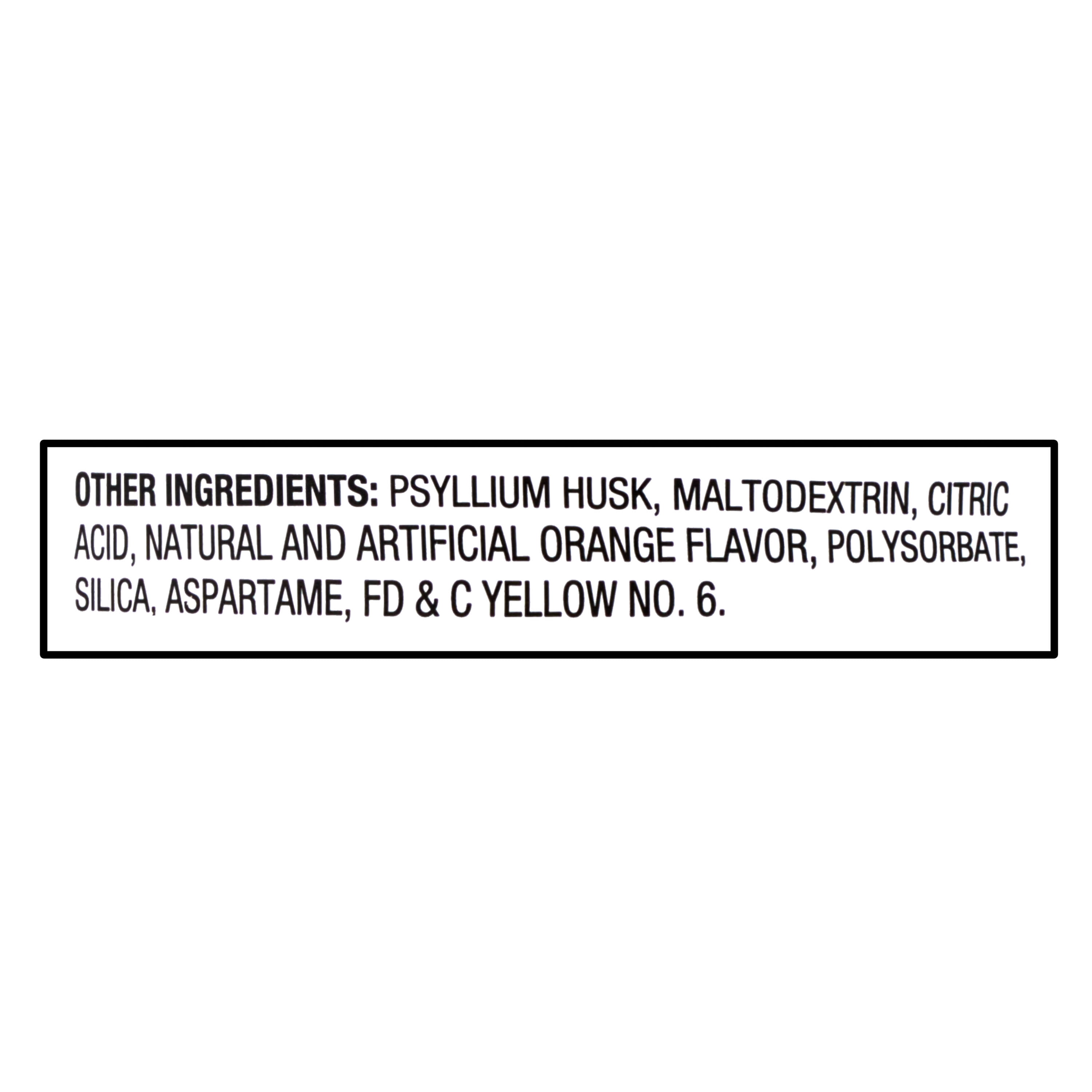 Equate Natural Psyllium Husk Fiber Supplement Orange Smooth 10 oz Sugar-Free