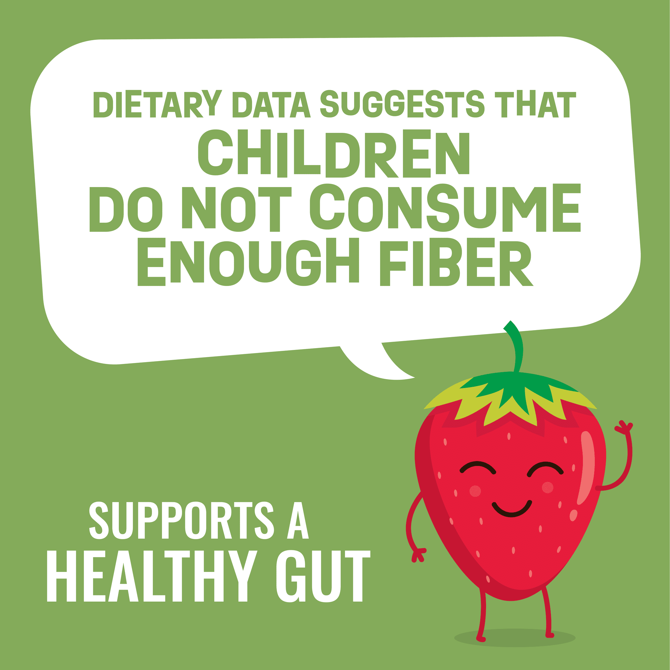 Fiber Advance Kids Digestive Health Gummies Natural Fruit 60 Count
