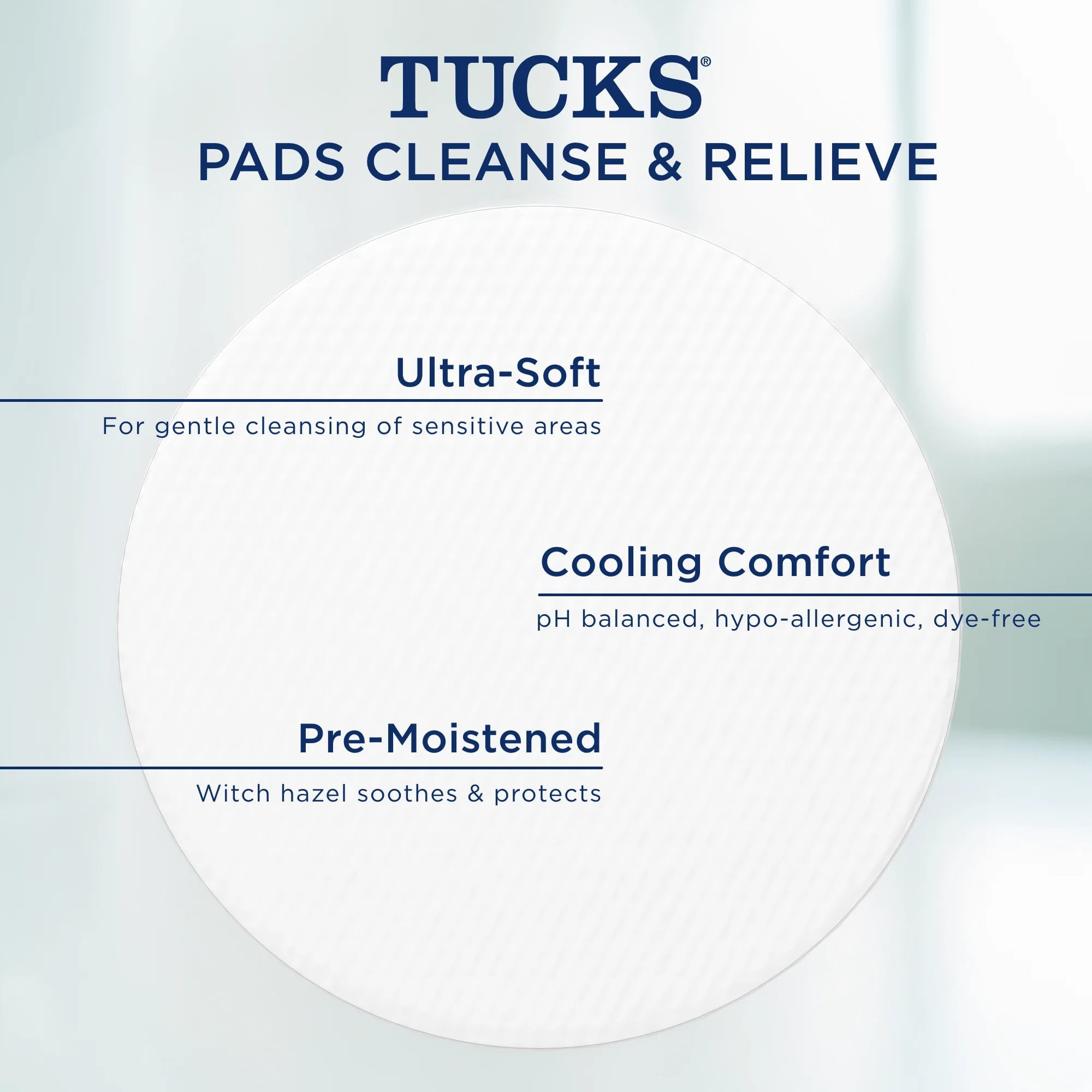 Tucks Hemorrhoid Relief Pads 100 Count - Medicated Cooling Formula