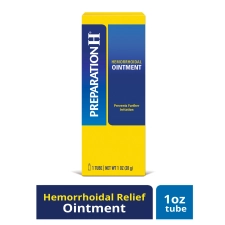 Preparation H Hemorrhoid Relief Ointment 1 Oz for Burning Itching