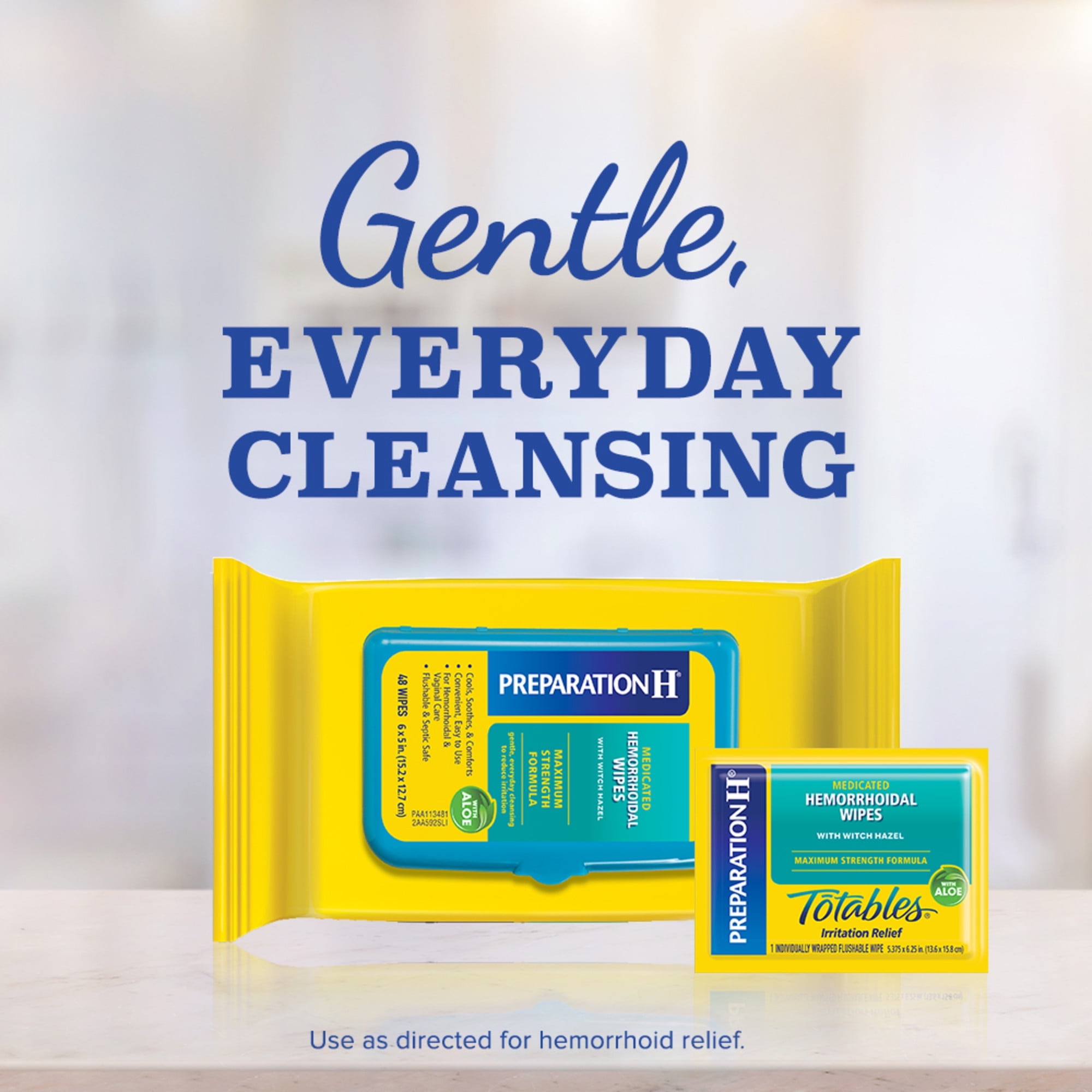 Preparation H Maximum Strength Hemorrhoid Cream With Aloe Soothing Relief 0.9 Oz