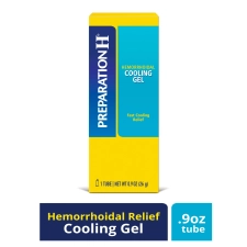 Preparation H Cooling Gel Hemorrhoid Relief Vitamin E Aloe 0.9 Oz.