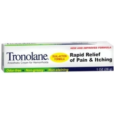 Tronolane Dual Action Hemorrhoid Relief Cream 1 oz