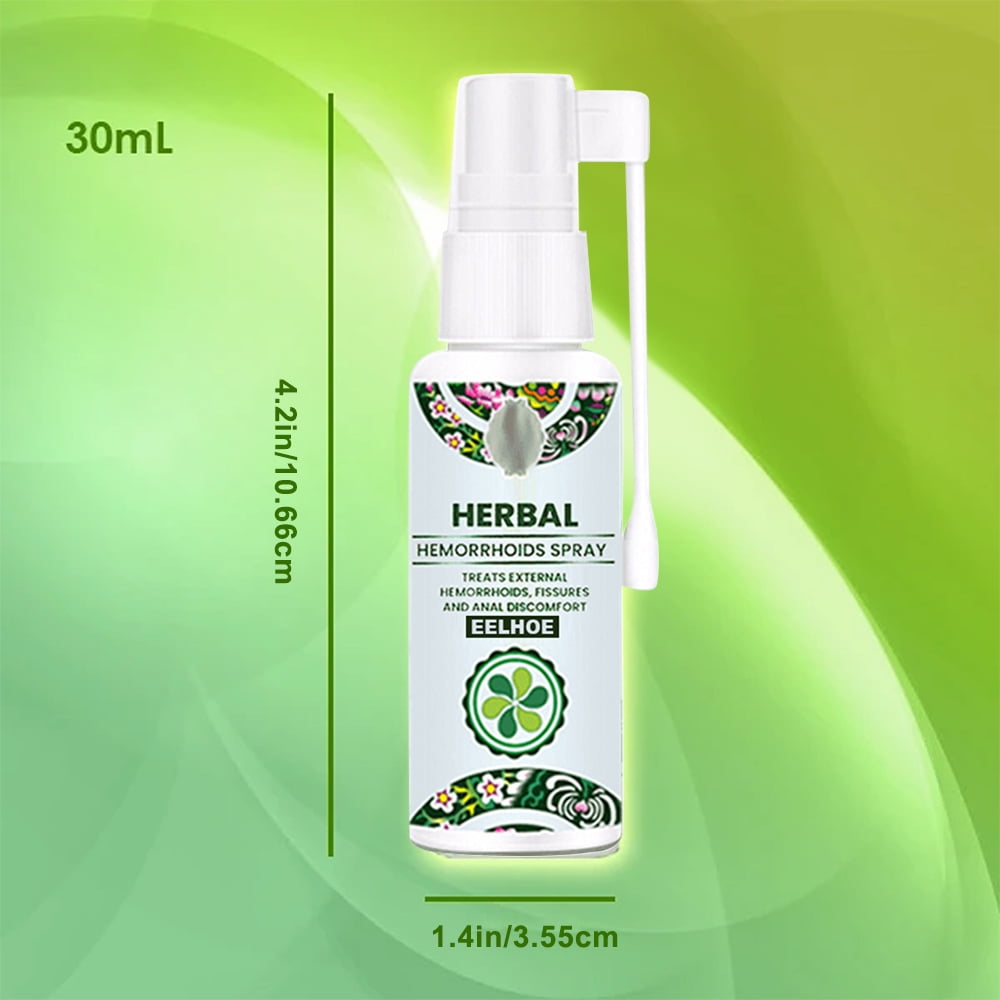 Herbal Hemorrhoids Spray Treatment Alleviates Pain