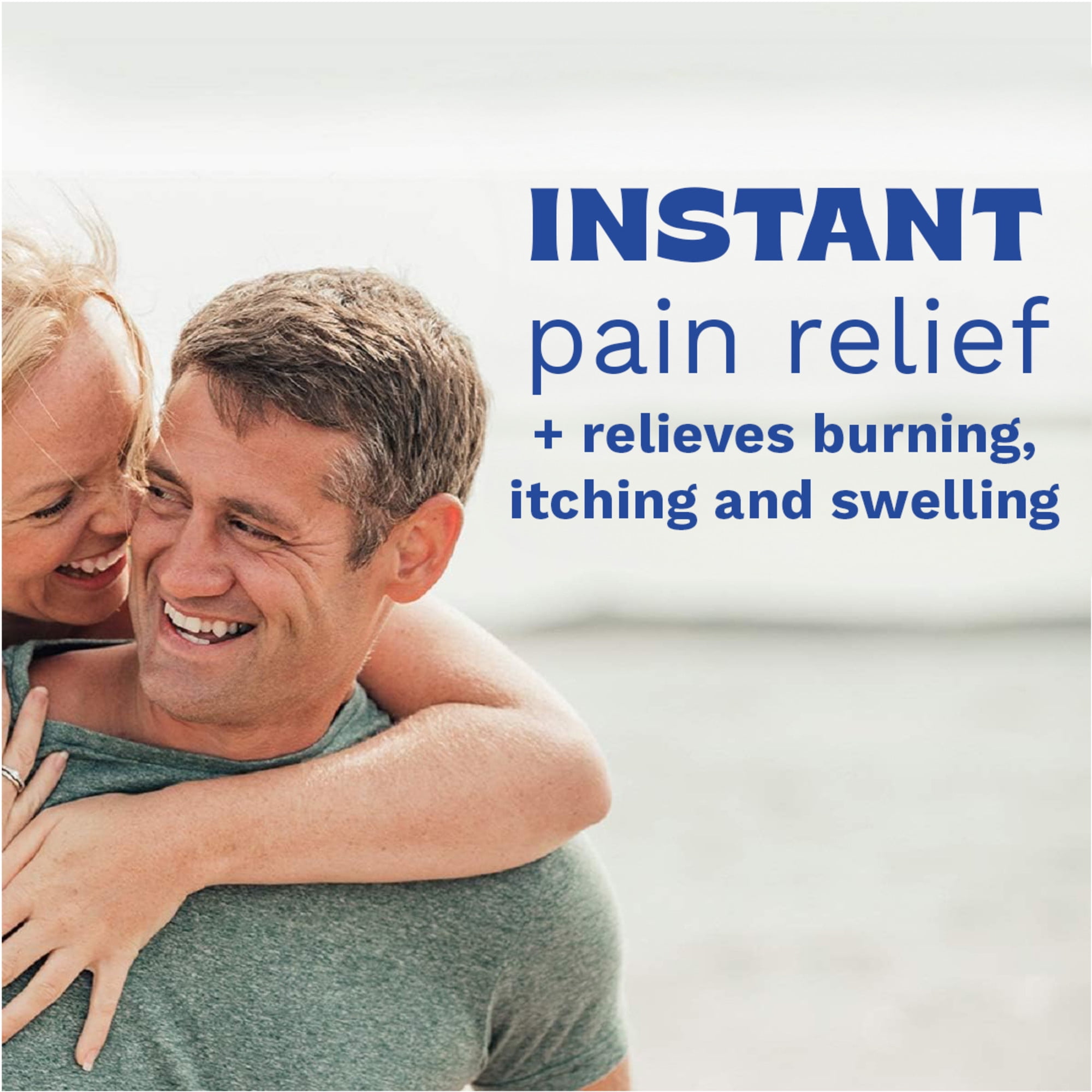 Preparation H Rapid Relief Hemorrhoid Wipes with Lidocaine for Swelling Pain Itching 20 Ct