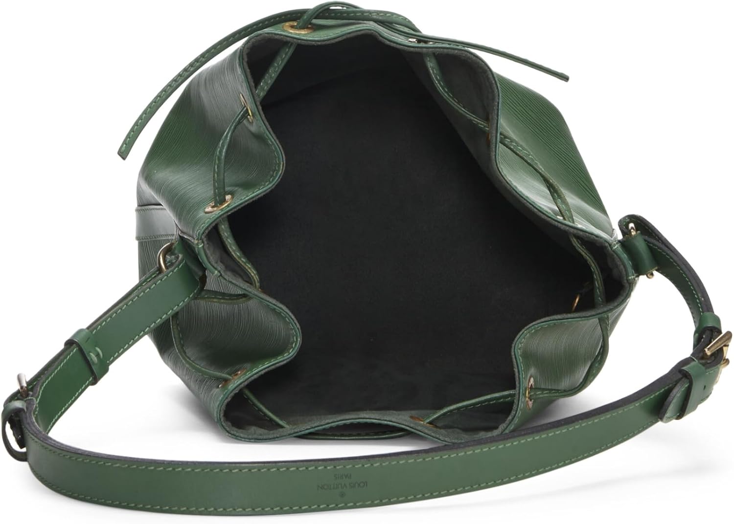 Louis Vuitton Pre-Loved Borneo Green Epi Noé Petite, Green