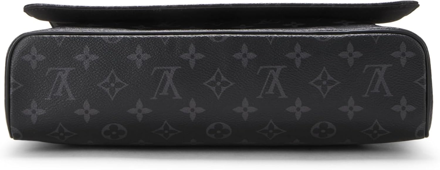 Louis Vuitton Pre-Loved Monogram Eclipse District MM, Black