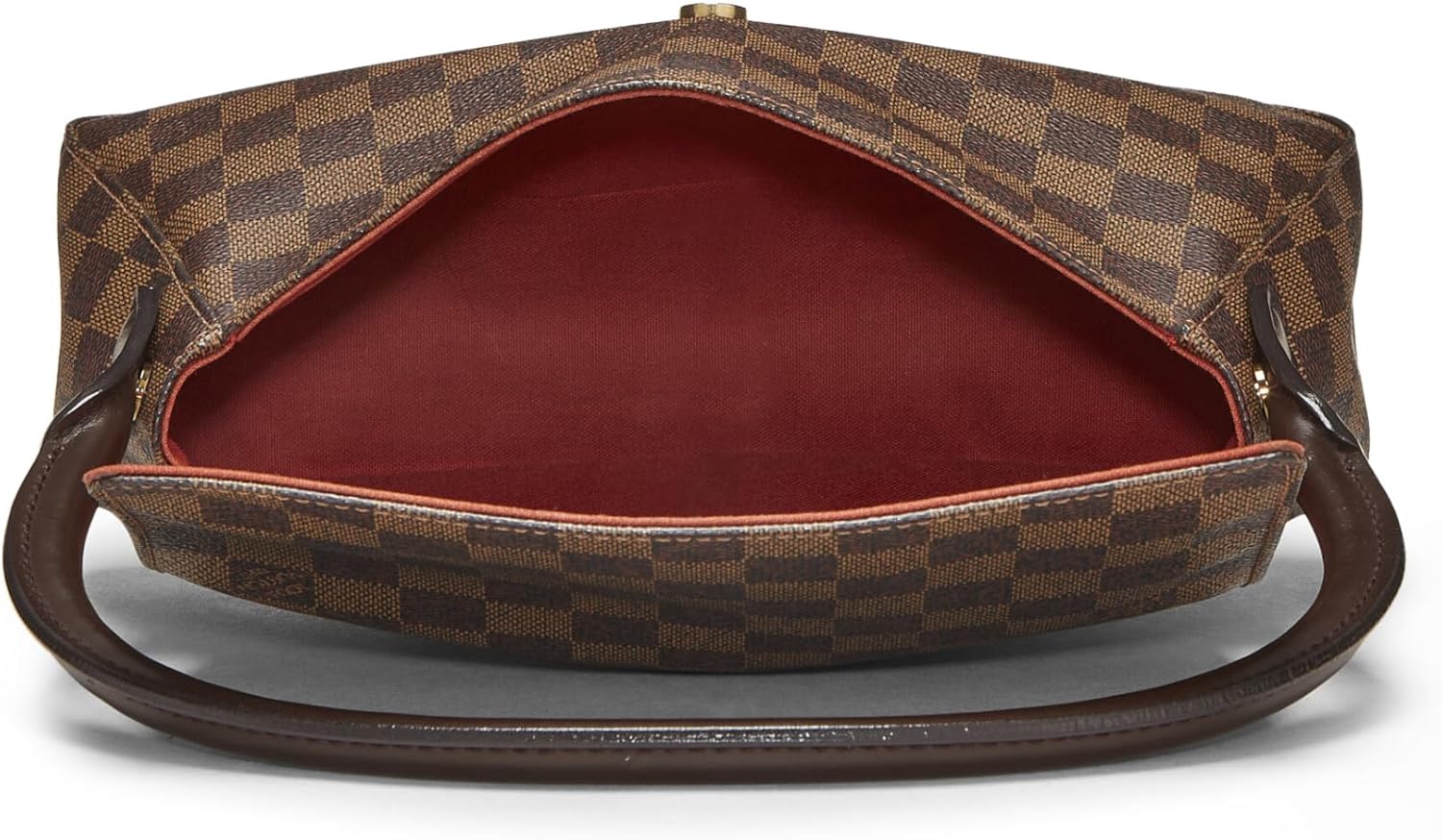 Louis Vuitton Pre-Loved Damier Ebene Canvas Looping PM, Brown
