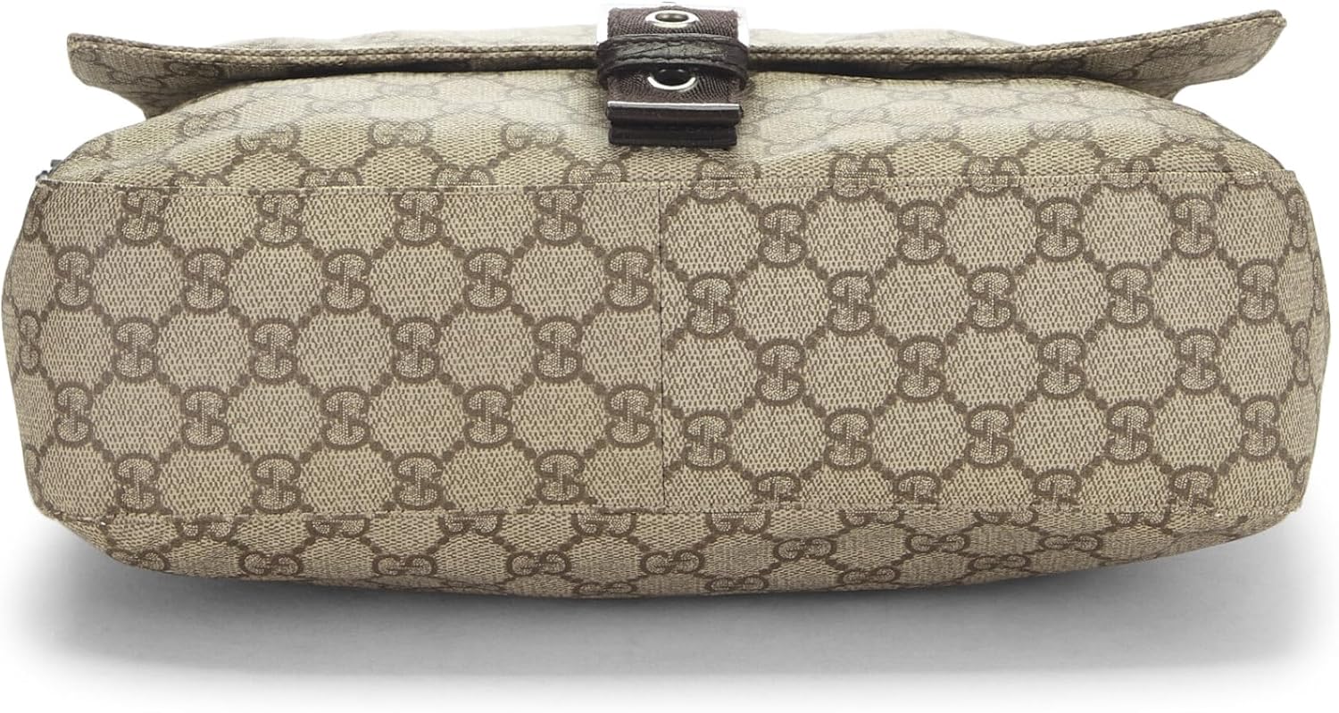 Gucci Pre-Loved Original GG Supreme Canvas Messenger Bag, Brown