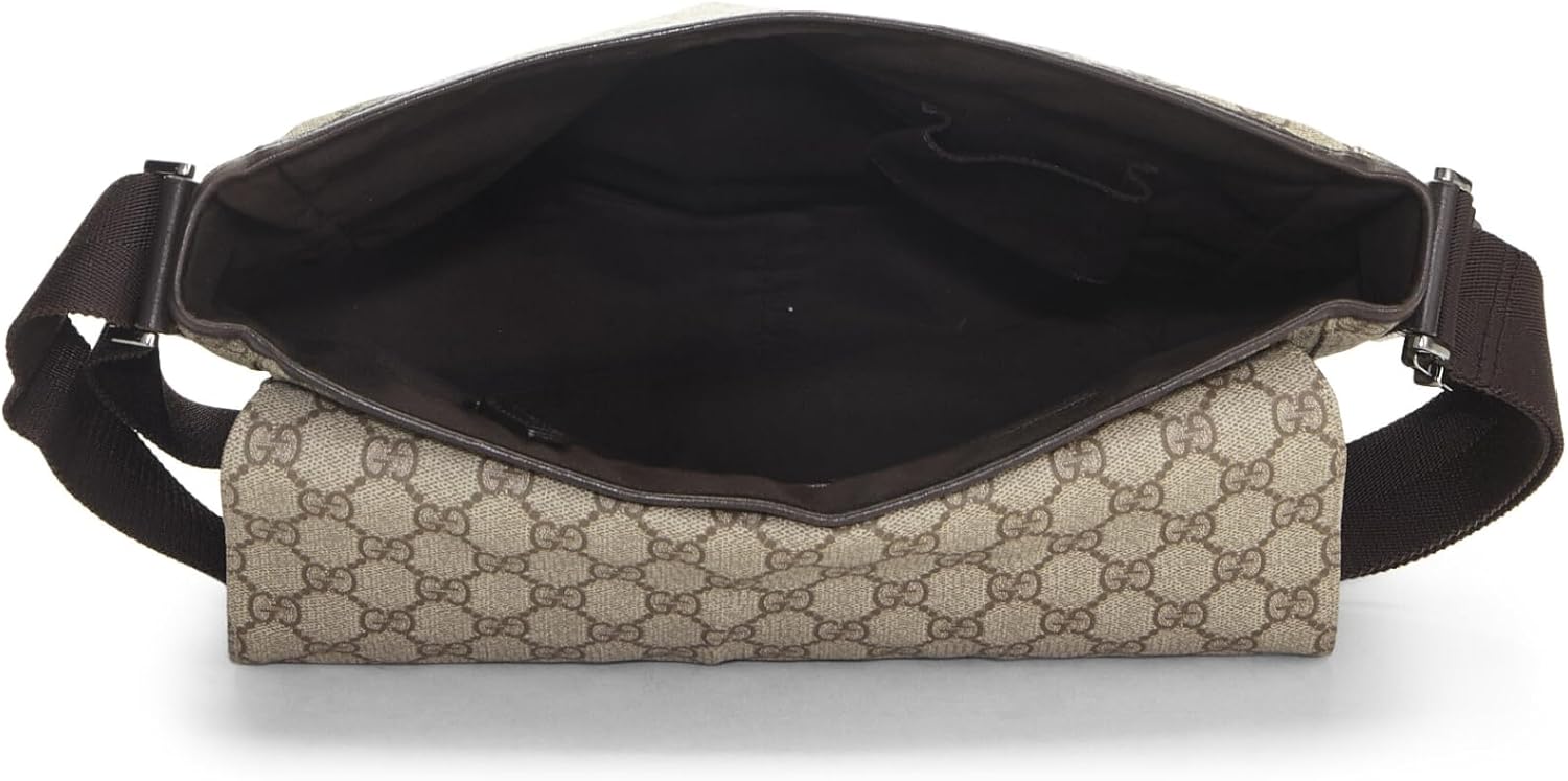Gucci Pre-Loved Original GG Supreme Canvas Messenger Bag, Brown
