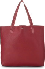 Hermes Hermès, Pre-Loved Rouge H & Rouge Piment Clemence Double Sens 36, Rouge Garance