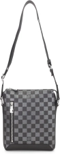 Louis Vuitton Pre-Loved Black Damier Infini Discovery Messenger BB, Black