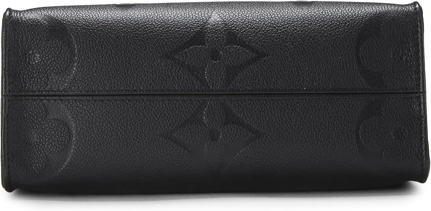 Louis Vuitton Pre-Loved Black Giant Monogram Empreinte On The Go PM, Black