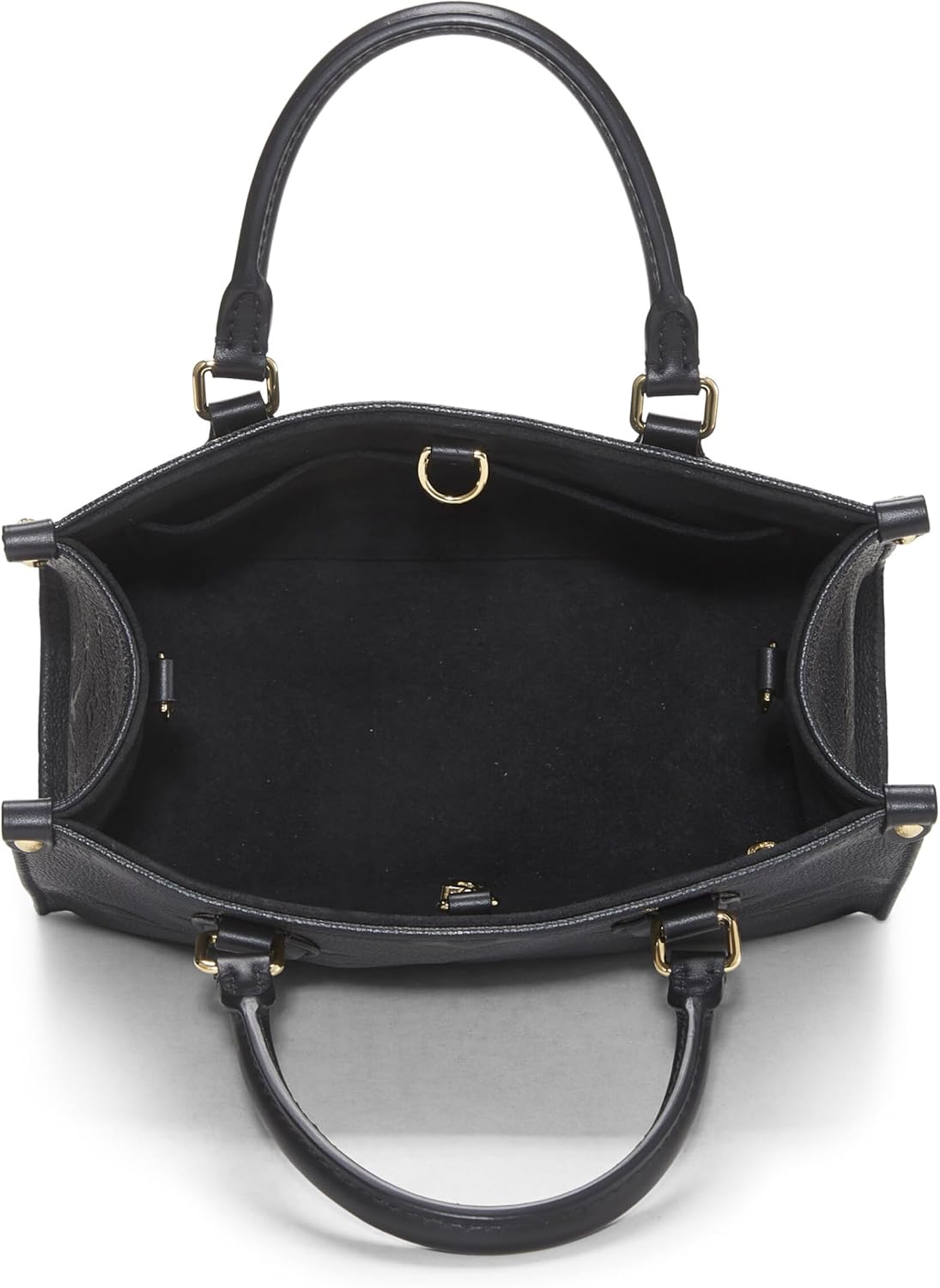 Louis Vuitton Pre-Loved Black Giant Monogram Empreinte On The Go PM, Black