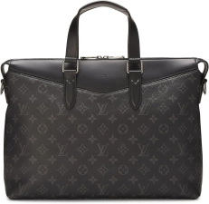 Louis Vuitton Pre-Loved Monogram Eclipse Explorer, Black