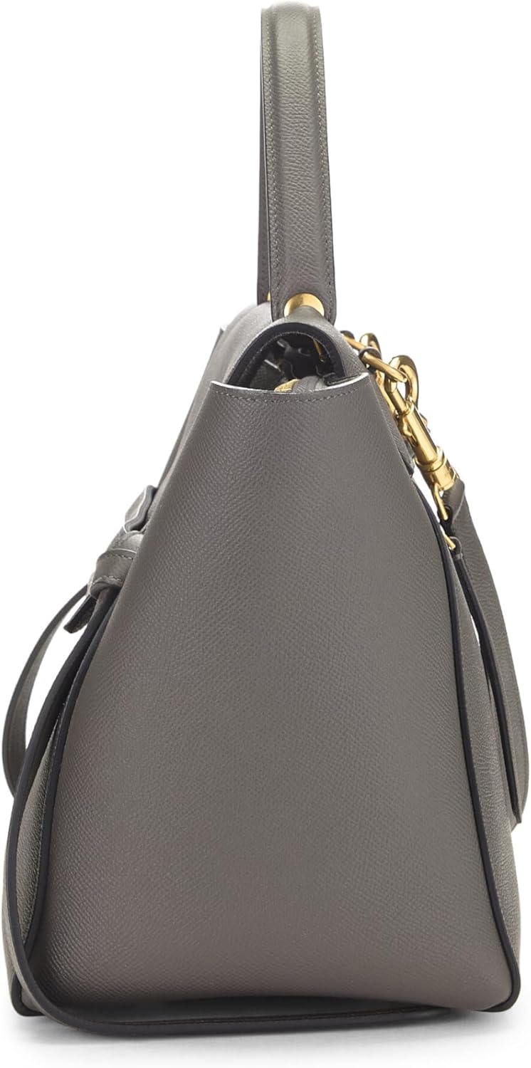Céline, Pre-Loved Grey Grained Calfskin Belt Bag Mini, Grey Roll over image to zoom in Celine Céline, Pre-Loved Grey Grained Calfskin Belt Bag Mini, Grey