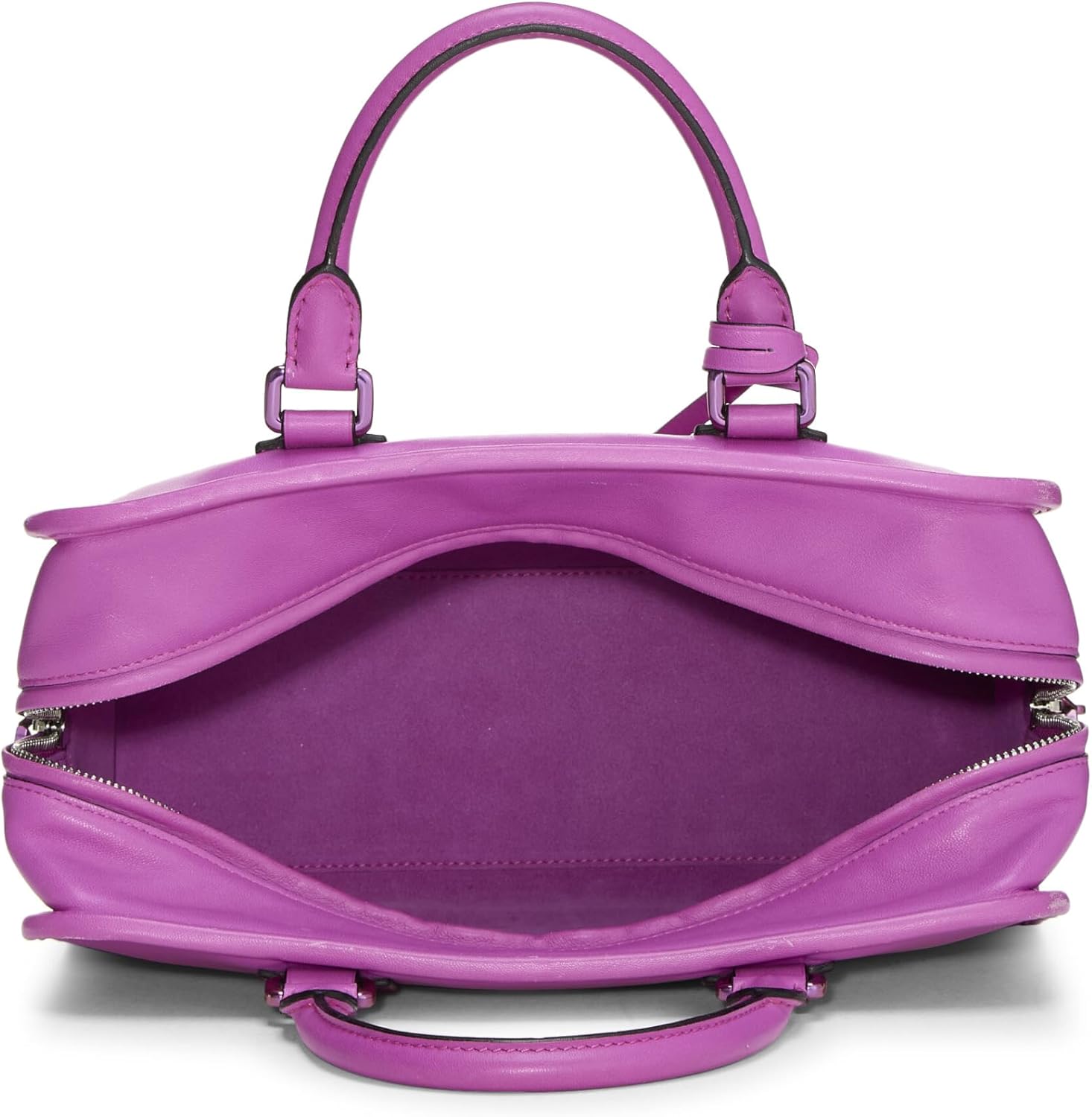 Loewe, Pre-Loved Purple Leather Amazona 28, Purple Roll over image to zoom in LOEWE Pre-Loved Purple Leather Amazona 28, Purple