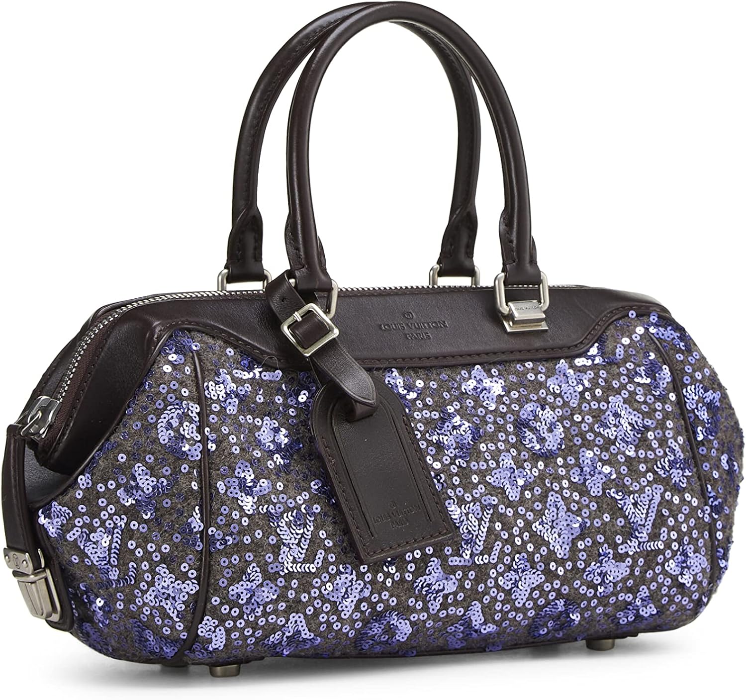 Roll over image to zoom in Louis Vuitton Pre-Loved Purple Monogram Sunshine Express Baby, Purple