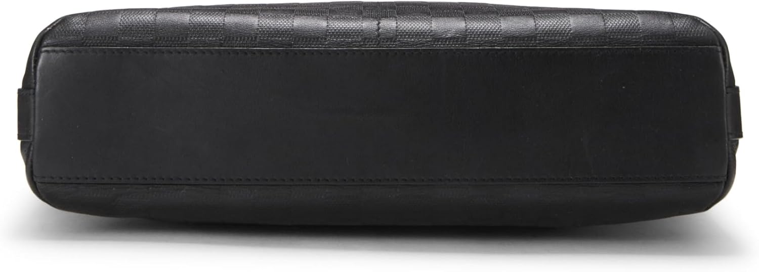 Louis Vuitton Pre-Loved Black Damier Infini Calypso MM, Black