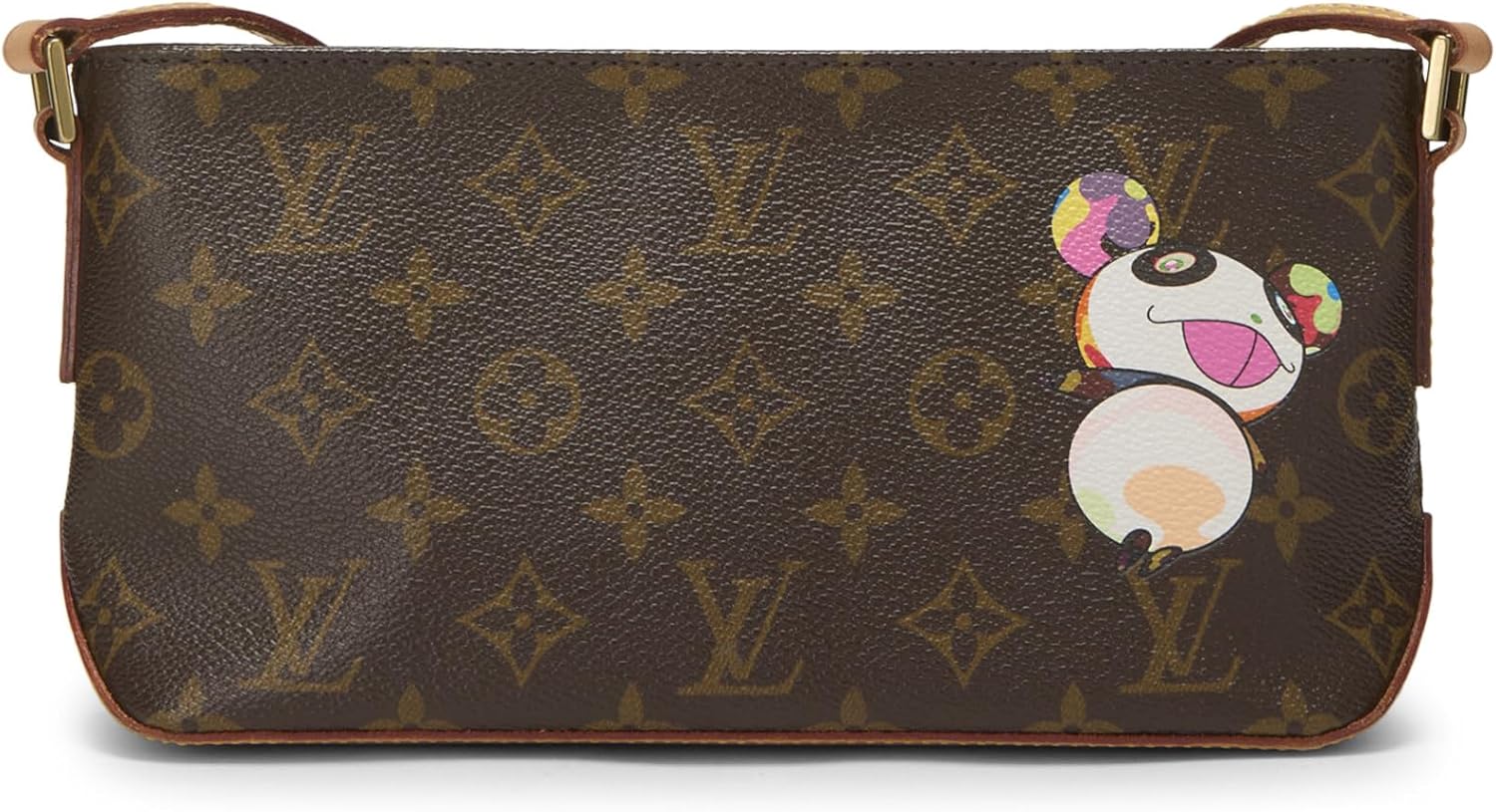 Louis Vuitton Pre-Loved Takashi Murakami x Louis Vuitton Monogram Canvas Panda Trotteur, Brown