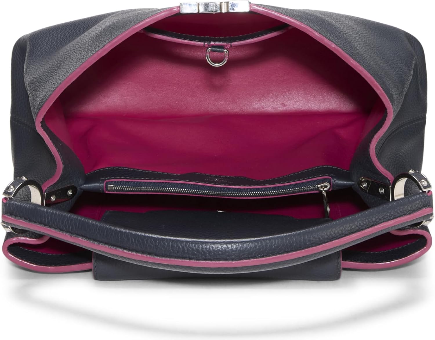 Louis Vuitton Pre-Loved Navy Taurillon Capucines MM, Navy