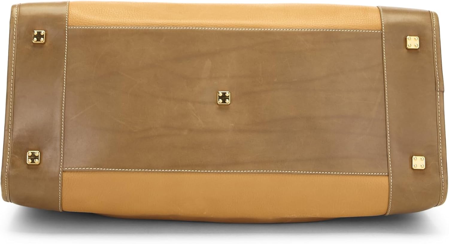 LOEWE Pre-Loved Brown Leather Amazona 50, Brown