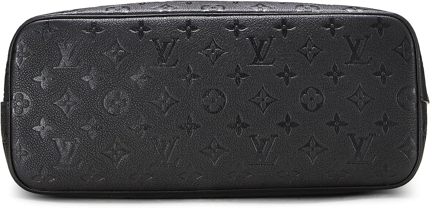 Louis Vuitton Pre-Loved COMME DES GARÇONS x Louis Vuitton Black Monogram Empreinte Bag with Holes, Black