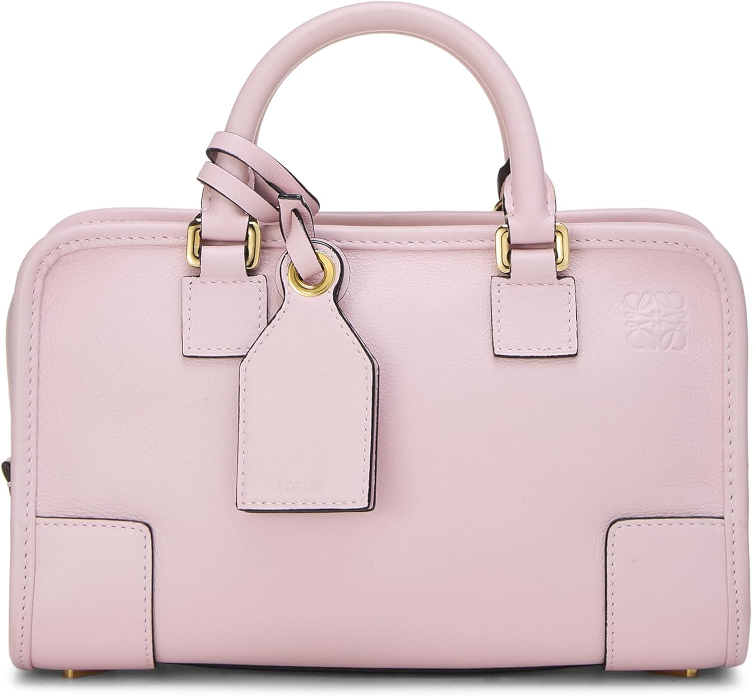 LOEWE Pre-Loved Pink Calfskin Leather Amazona 23, Pink