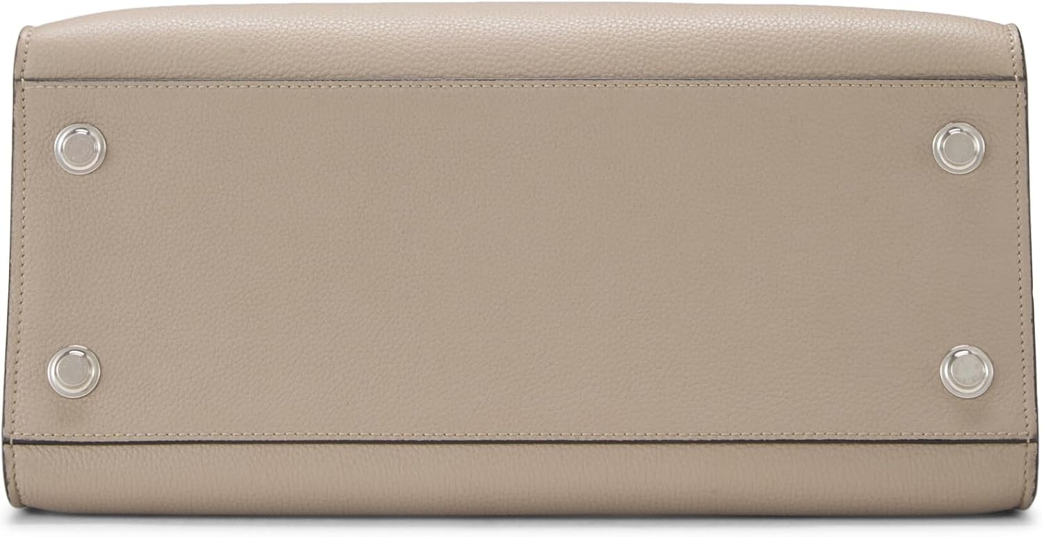 Louis Vuitton Pre-Loved Beige & Black Two-Tone Calfskin City Steamer MM, Beige