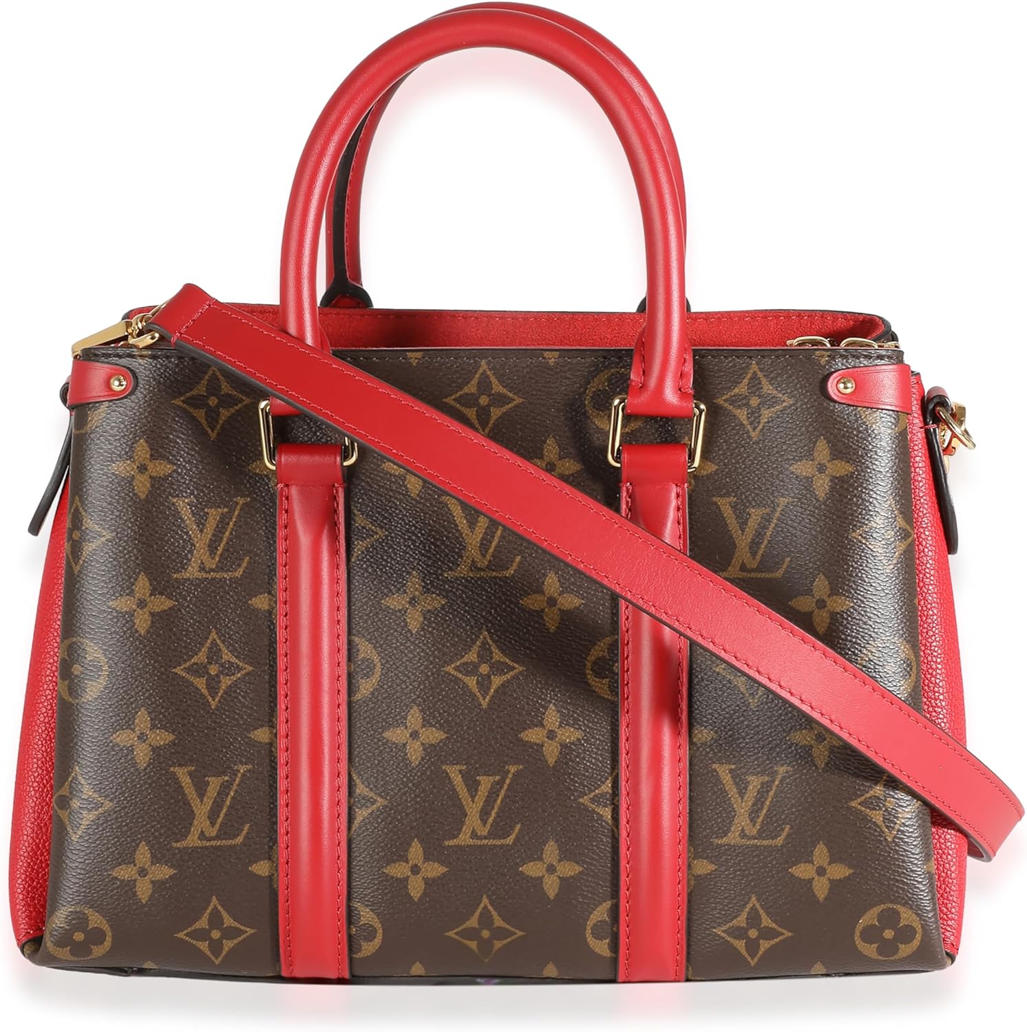 Louis Vuitton Pre-Loved Cherry Monogram Canvas Soufflot BB