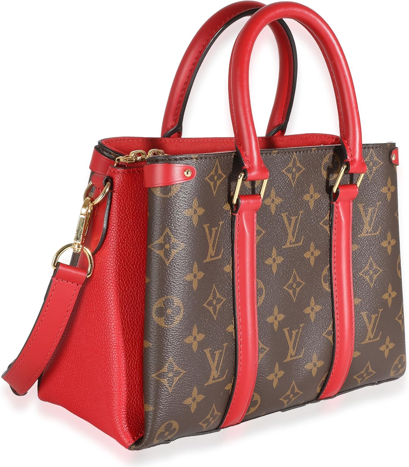 Louis Vuitton Pre-Loved Cherry Monogram Canvas Soufflot BB