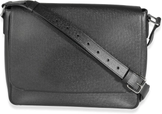 Louis Vuitton Pre-Loved Ardoise Taiga Roman MM