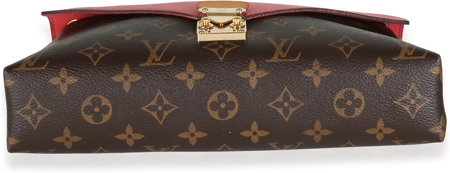 Louis Vuitton Pre-Loved Rose Litchi Monogram Canvas Pallas Chain Bag