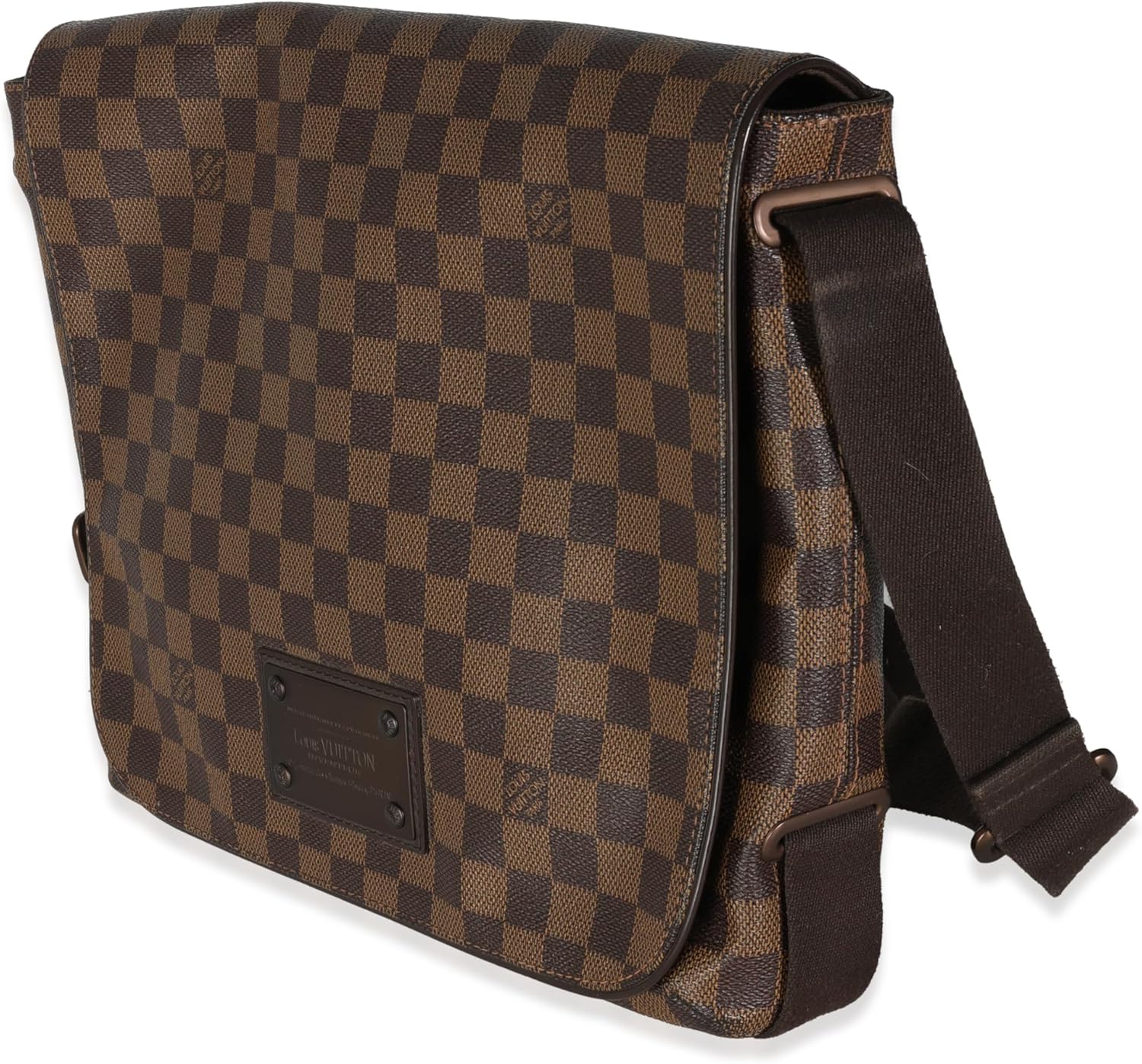 Louis Vuitton Pre-Loved Damier Ebene Canvas Brooklyn MM