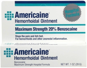 AMERICAINE HEMORRHOIDAL OINTMENT 1 OZ FOR RELIEF PACK OF 3