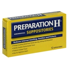 Preparation H Hemorrhoidal Suppositories 2 Pack - 12 Units