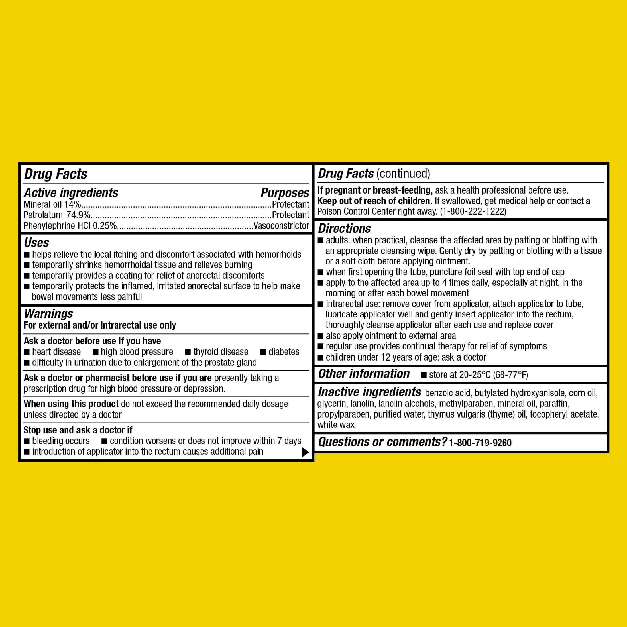Equate Hemorrhoid Ointment for Burning, Itching, and Discomfort Relief 2 Ounces Pack of 2