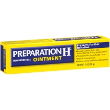 Preparation H Hemorrhoid Symptom Relief Ointment 1.0 Ounce Itching Burning Discomfort Tube