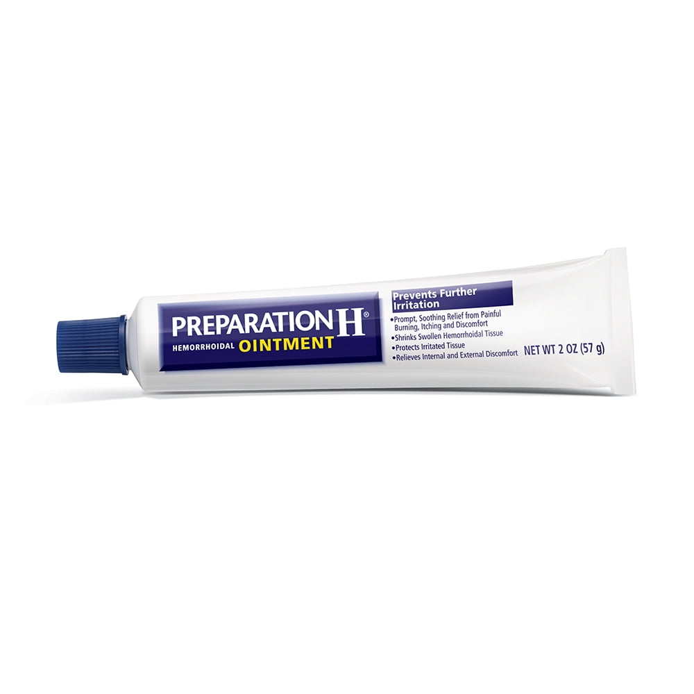 Preparation H Hemorrhoid Symptom Relief Ointment 1.0 Ounce Itching Burning Discomfort Tube