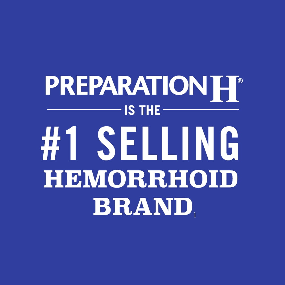 Preparation H Hemorrhoid Symptom Relief Ointment 1.0 Ounce Itching Burning Discomfort Tube