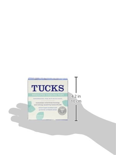 Tucks Medicated Cooling Pads 40 Count for Quick Relief