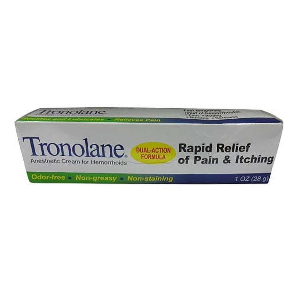 Tronolane Hemorrhoid Relief Cream - 1 oz