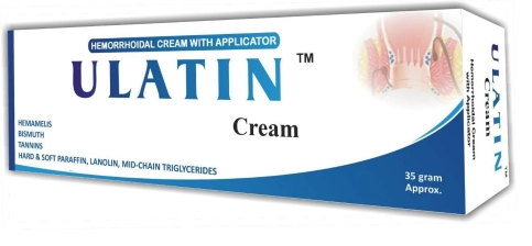 ULATIN Hemorrhoid Cream Fast Relief Healing Formula Symptom Ointment