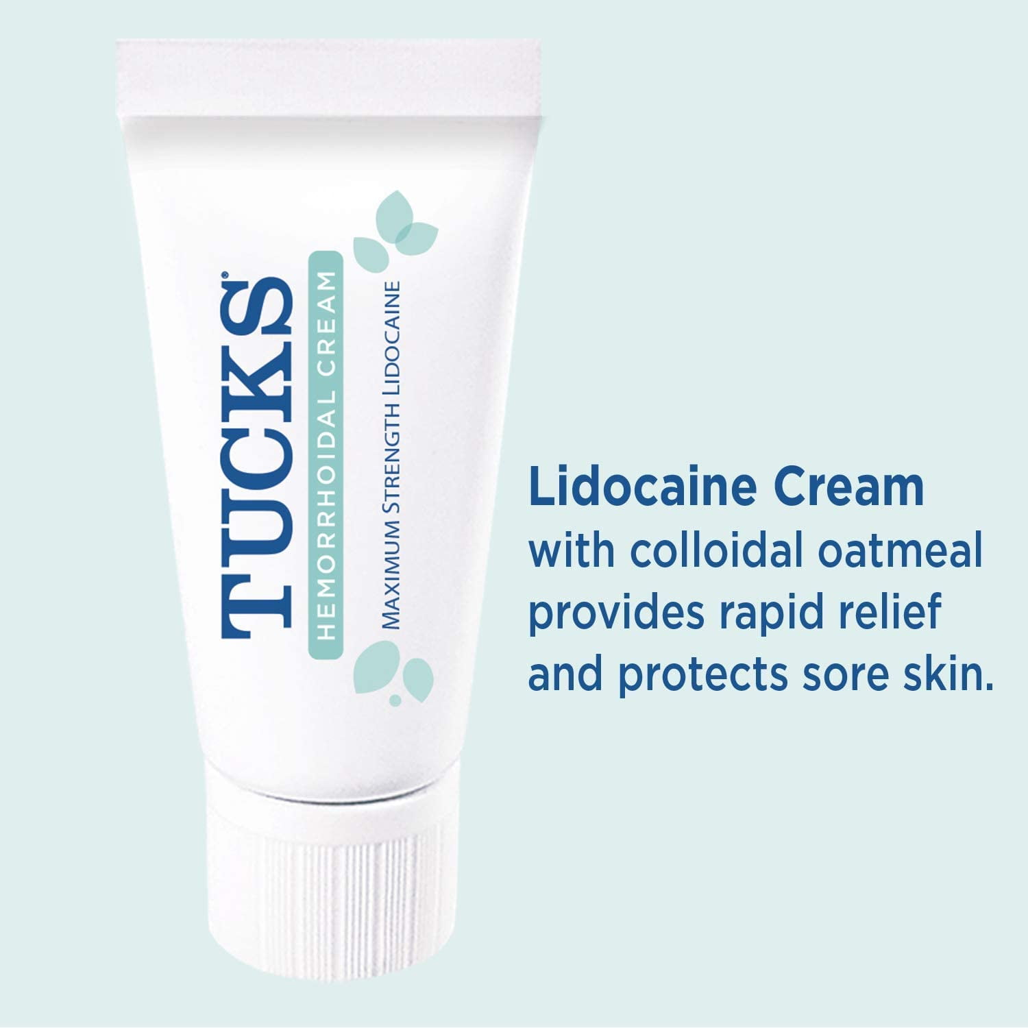 Tucks Multi Care Relief Kit 40 Count Witch Hazel Pads and 0.5 oz Lidocaine Cream for Hemorrhoids Protection and Treatment