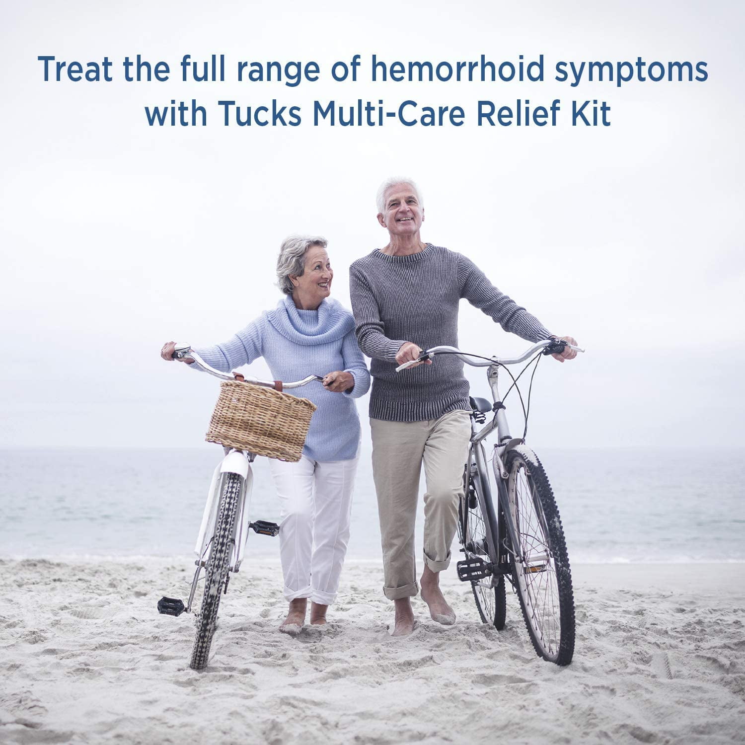 Tucks Multi Care Relief Kit 40 Count Witch Hazel Pads and 0.5 oz Lidocaine Cream for Hemorrhoids Protection and Treatment