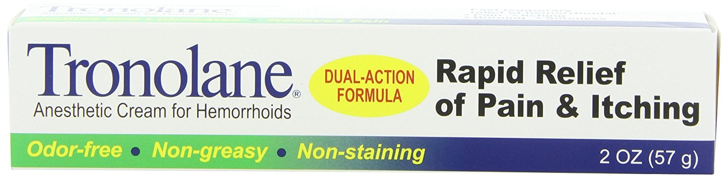 Tronolane Hemorroide Cream Anestésica 1 oz