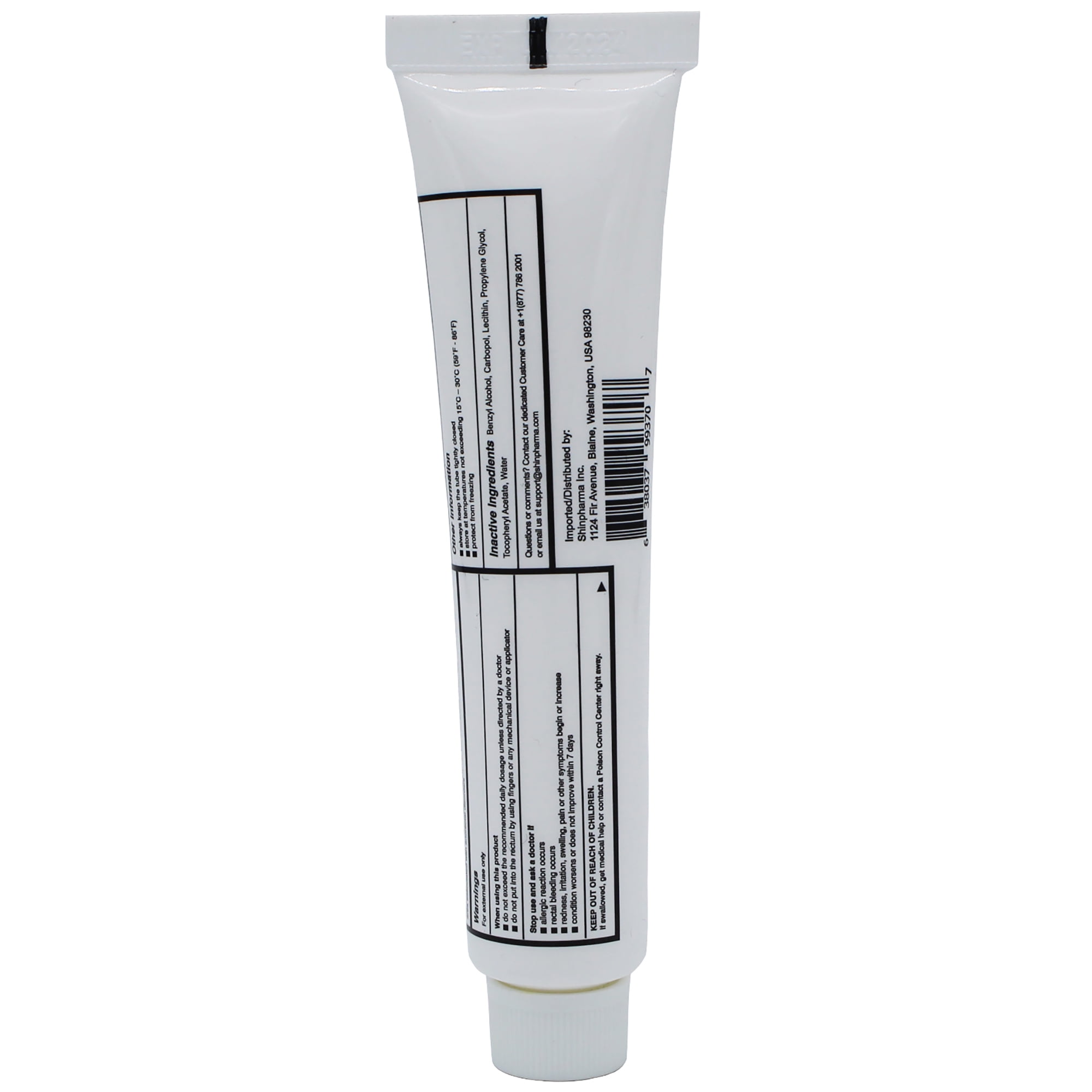 Dr. Numb 5% Lidocaine Topical Anesthetic Numbing Cream Maximum Strength with Vitamin E for Real Time Relief of Local Discomfort Itching Pain Soreness Burning 30g